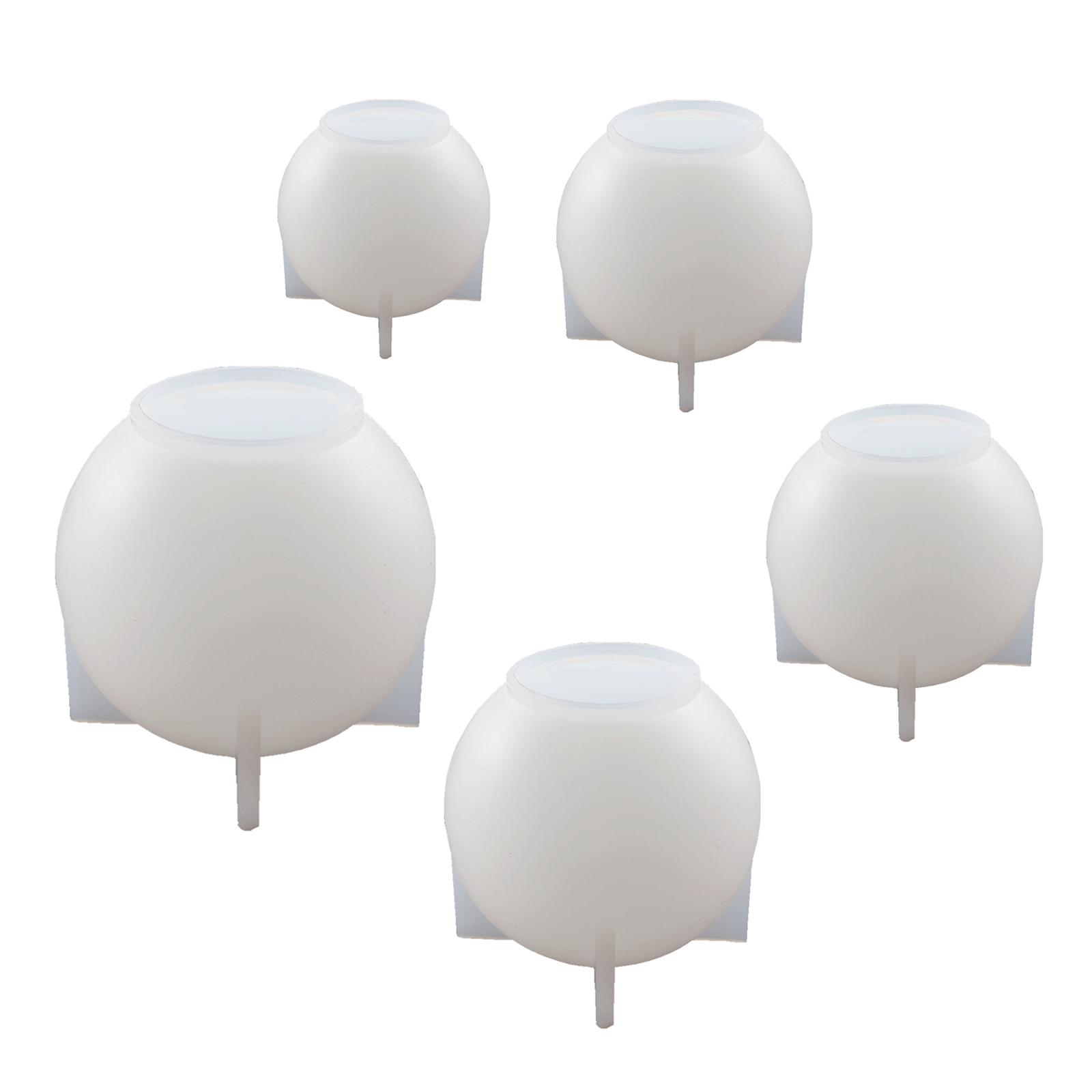 Description Picture 6 of itemDIY Sphere Ball Silicone Mold for 3D Resin Craft Making DIY Jewelry Casting Candle Soap Jewelry Making Casting