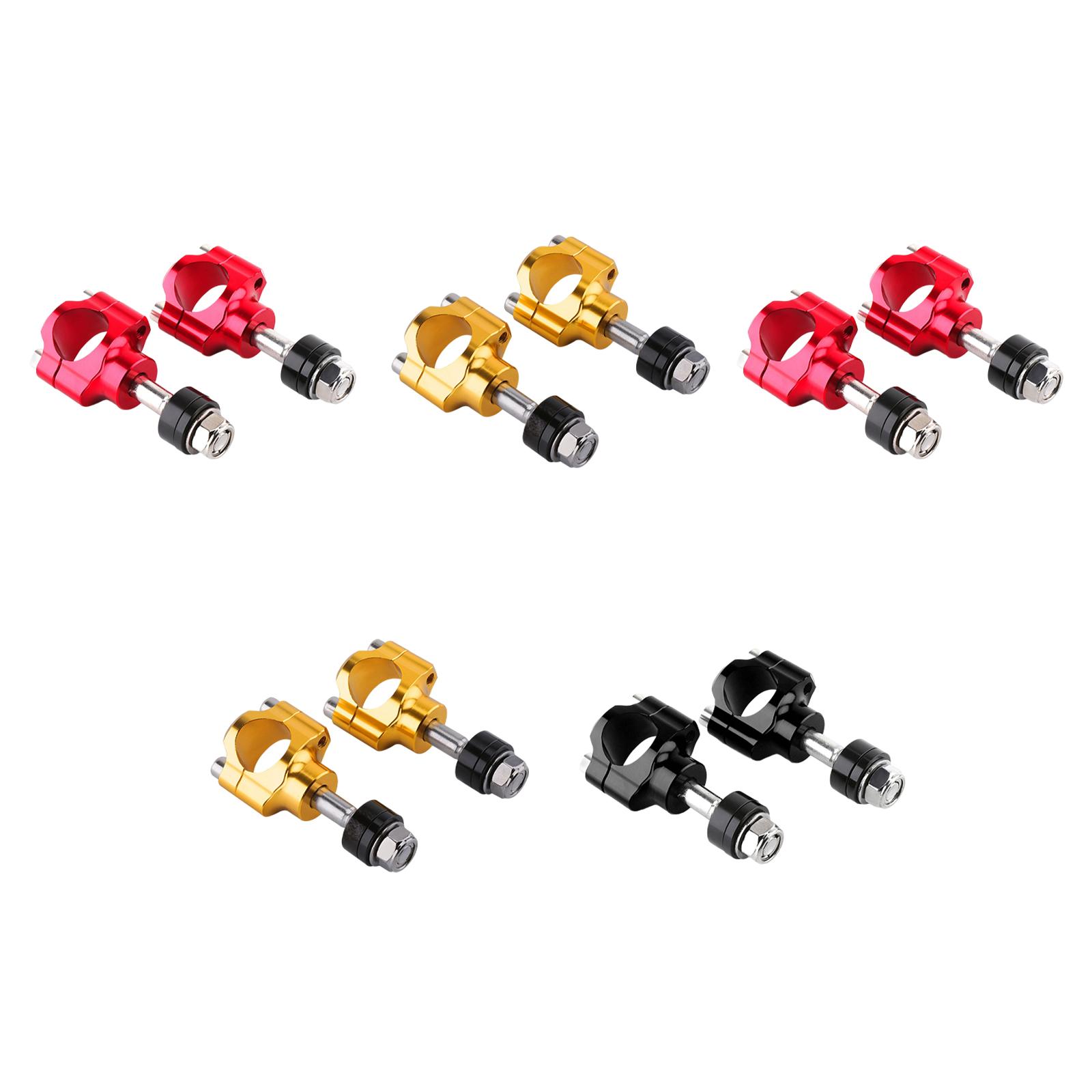1Pair Motorcycle Handlebar Riser 28mm Handlebar Clamp CNC Aluminum Lifter Bar Riser Adapter Fit for Dirt Bikes Motocross ATV