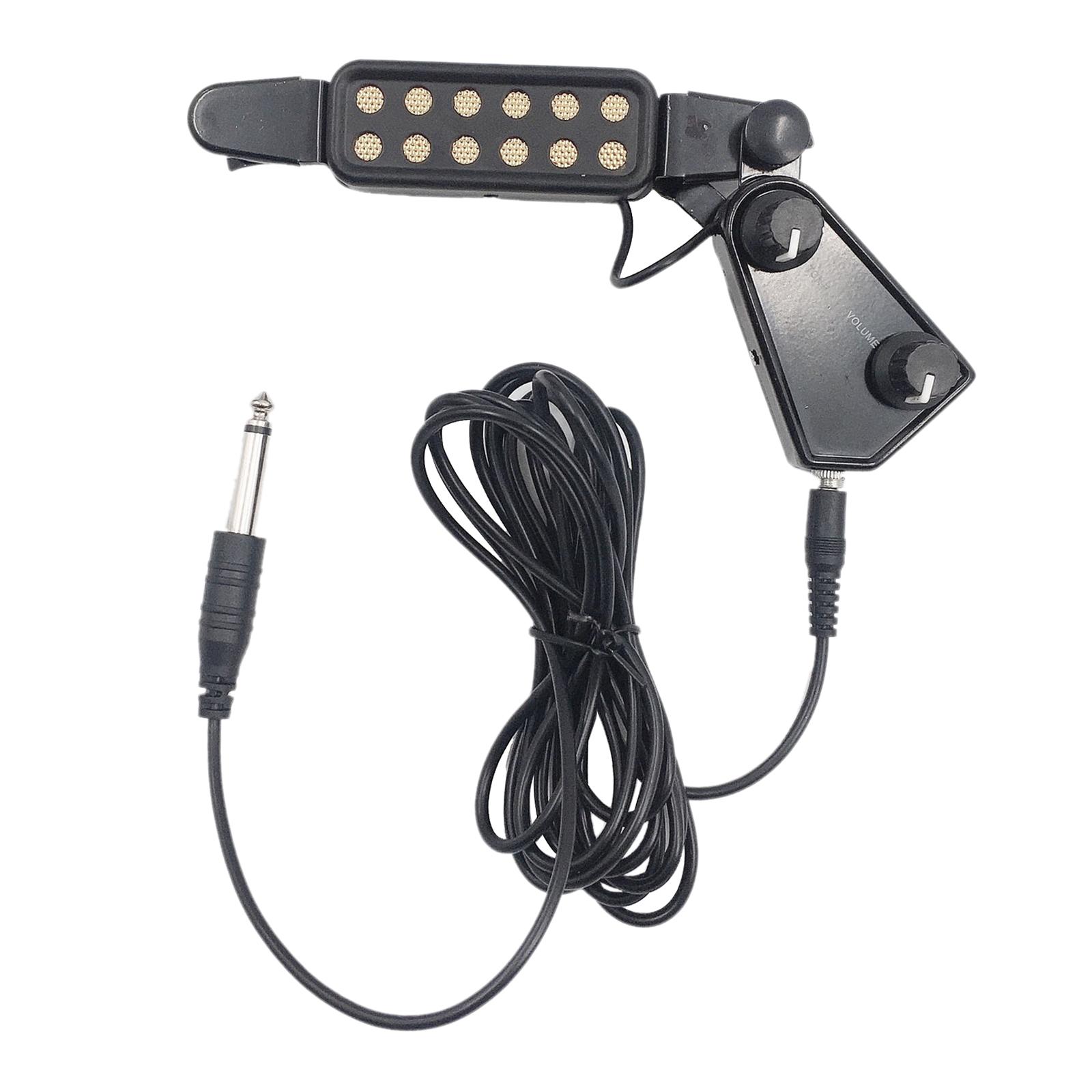 Acoustic Guitar Pickup Guitar Pickup Violin Accessories with Volume Knob Electric Guitar Pickup