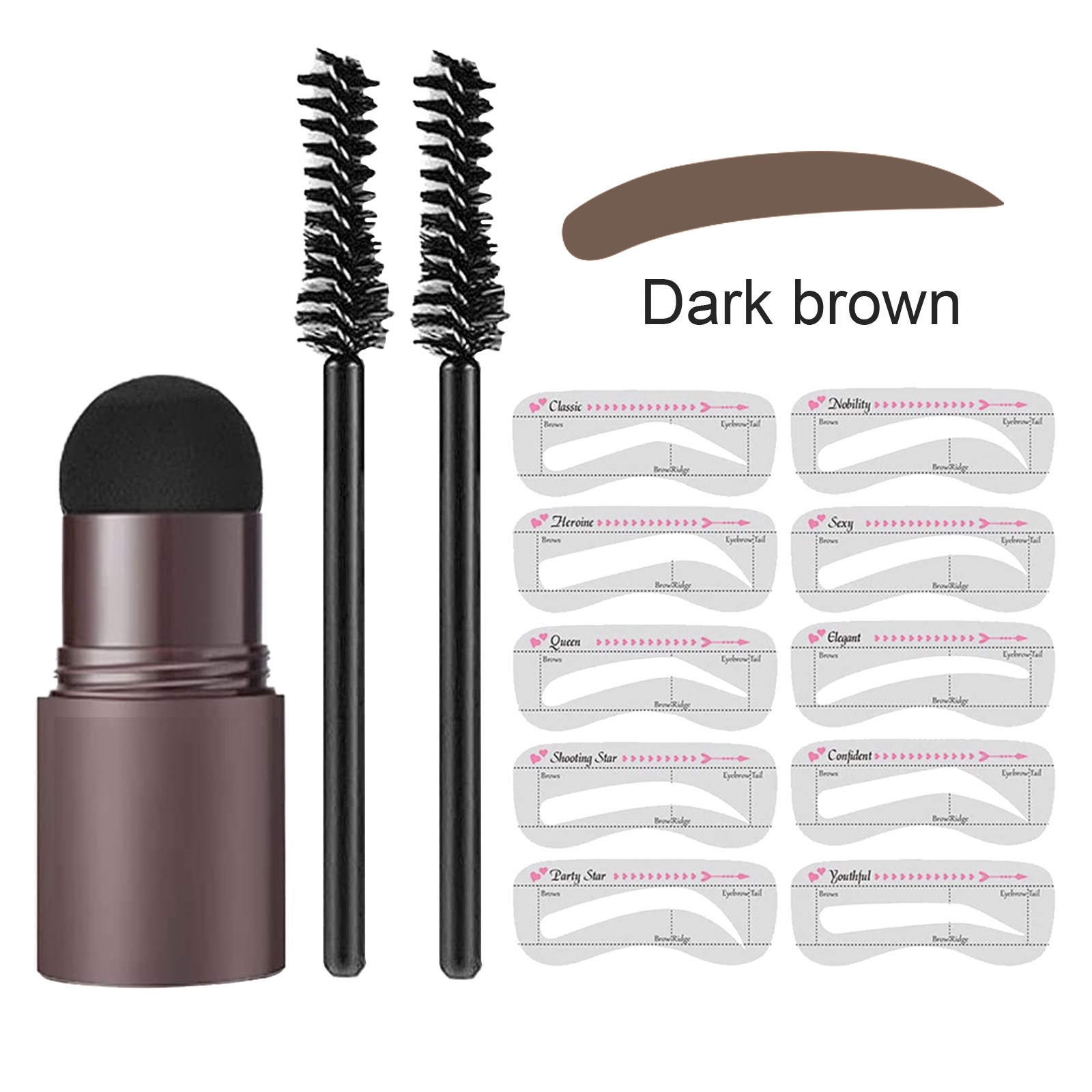 Best of Makeup Products Eyebrow Stamp Shaping Kit Set Maquiagem Hairline Enhance Make-up For Women 화장품 Maquillage Femme Reviews & Tips