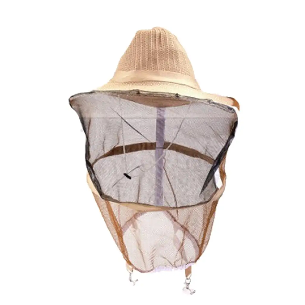 Beekeeper Hat Beekeeper Cowboy Hat  Bee Veil Net Hat Full Face Protection