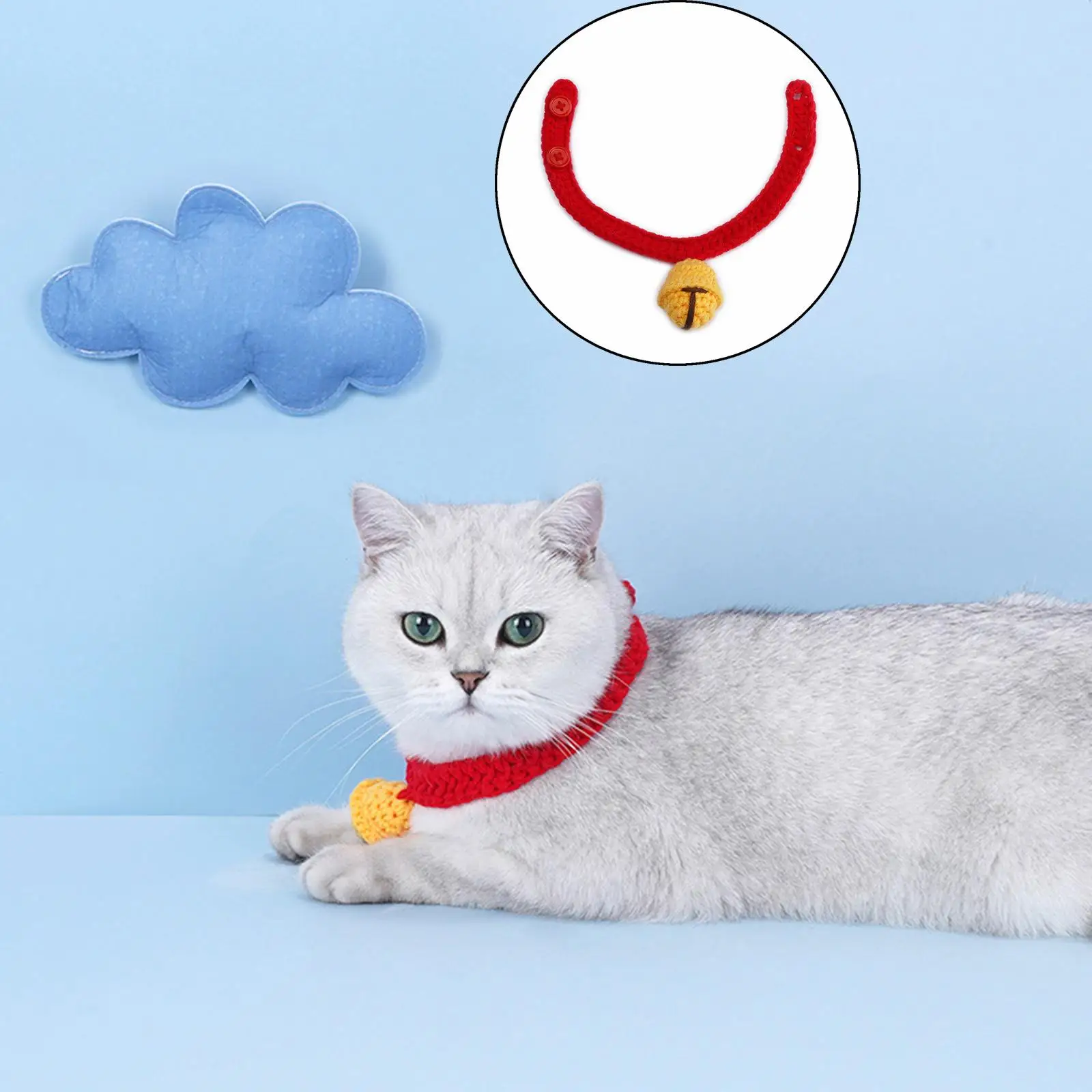 Cat Bell Style Jewelry Durable Japanese Pieces for Dogs