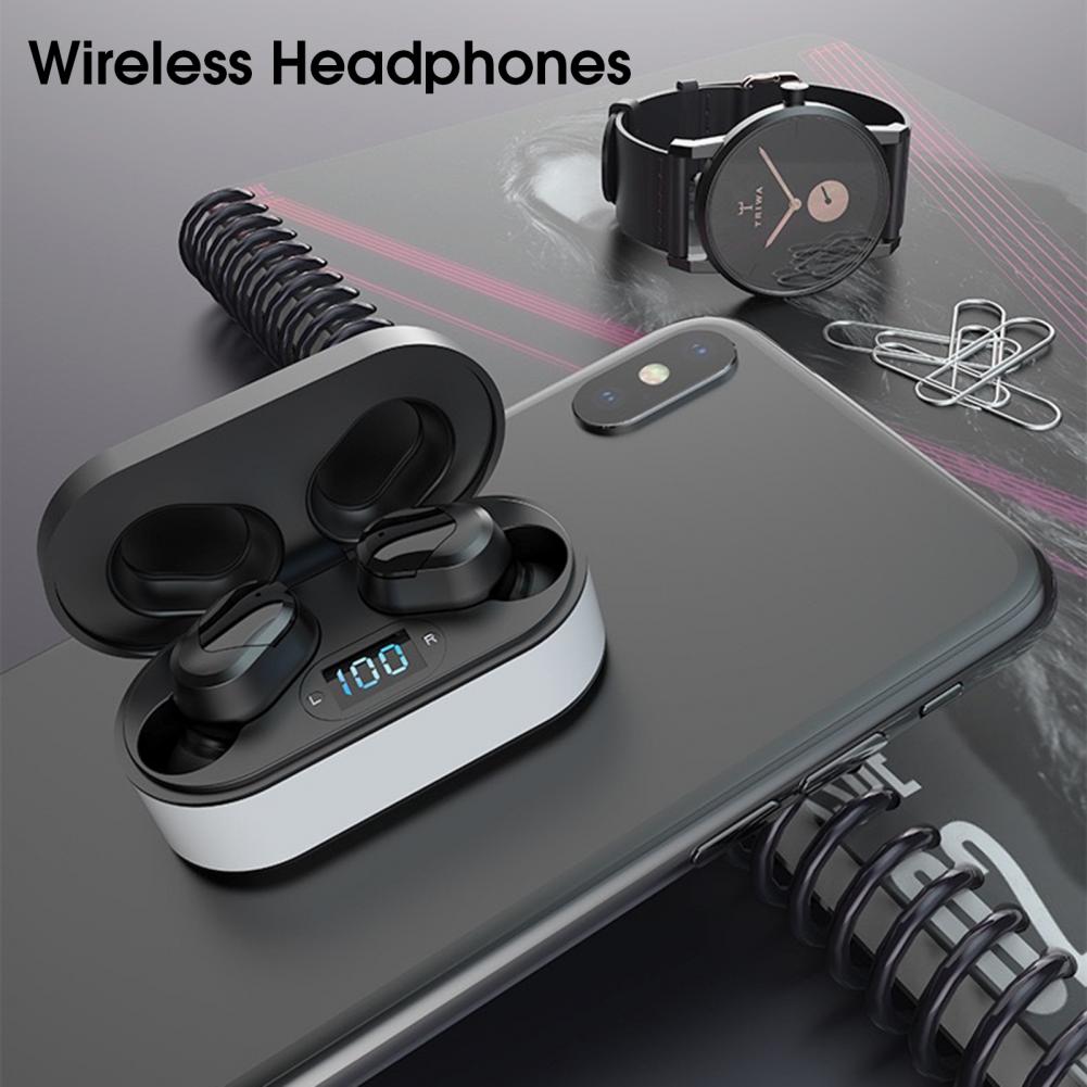 1 пара легких стерео объемного звучания с цифровым дисплеем