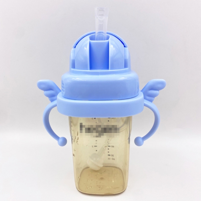 Poignée Alimentation Bébé Biberon Naturel Poignées Pour Biberon - Aide Bébé à Boire Seul Facilement Poignée Biberon