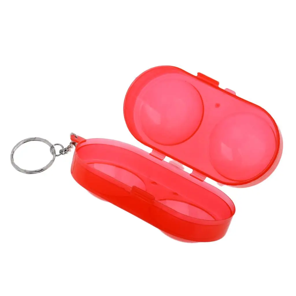 2x Portable  Case  Holder Bag with Key   Pong Table Tennis Novelty Gift