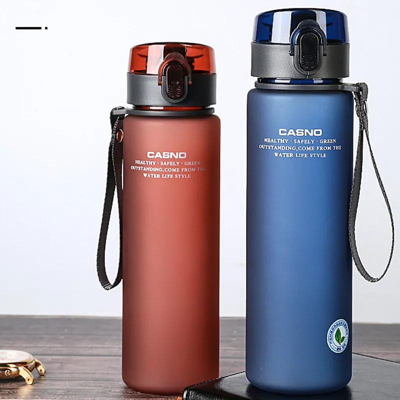 Description Picture 2 of itemBPA Free 400ml 560ml Plastic Cup Fitness Outdoor Frosted Water Cup Sports Water Bottle High Quality Children Casual Water Cup