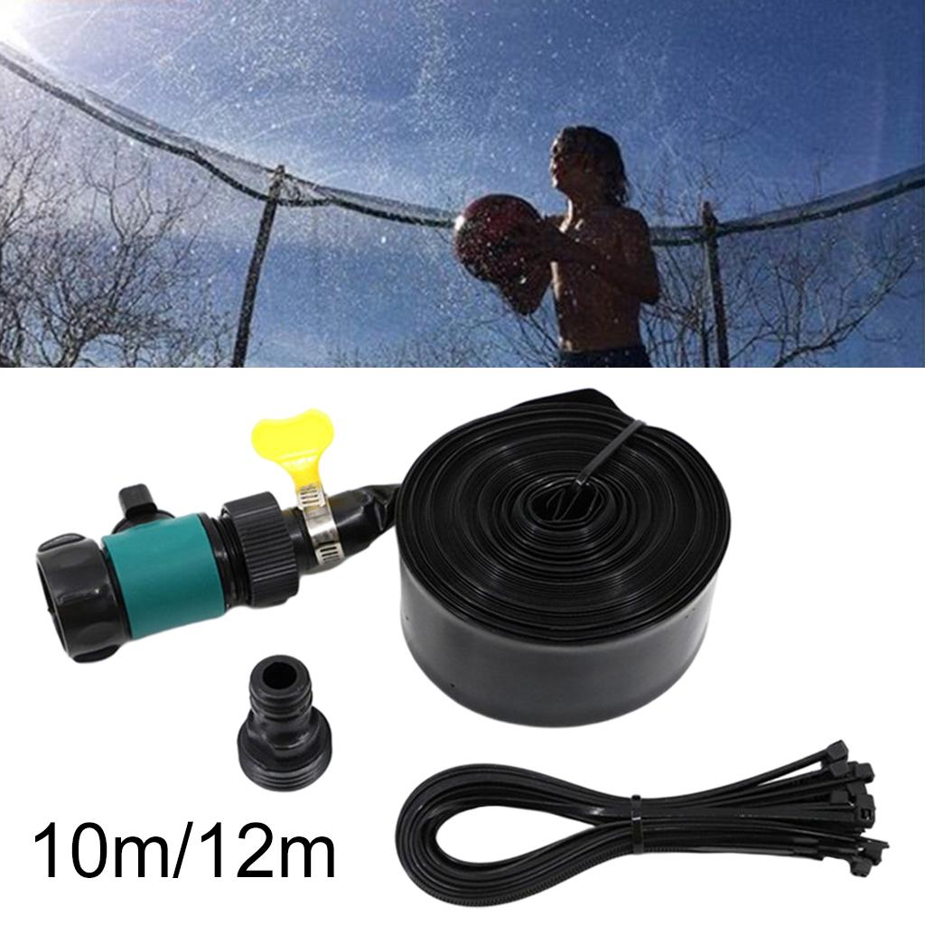 Trampoline Sprinklers Sprayer with Instruction Fun for Backyard Children's Water Entertainment 8-12 Years Boys Girls Kids