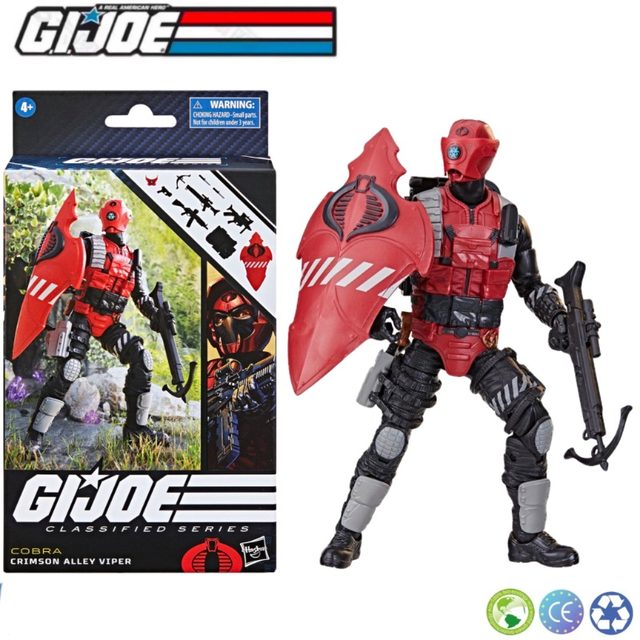 G.I. JOE Classified Series Crimson Alley Viper 91 Action Figures Toy Model  Collectibles Gift 6 Inch New Pre-Sale