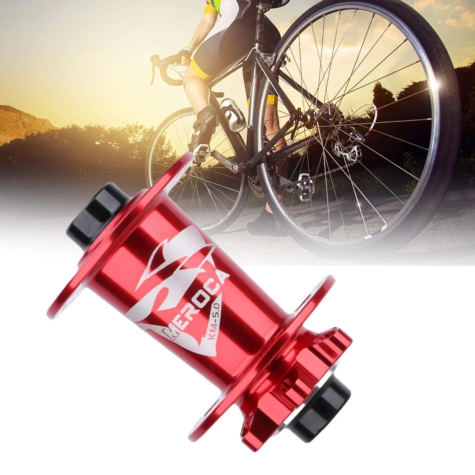 Deluxe Bike 32H Bike Hub Replacement MTB Road Bicycle 8/9/10/11 Speed Thru Axle