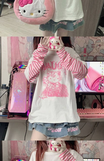 Official gucci Hello Kitty stay stylish shirt, hoodie, sweater, long sleeve  and tank top