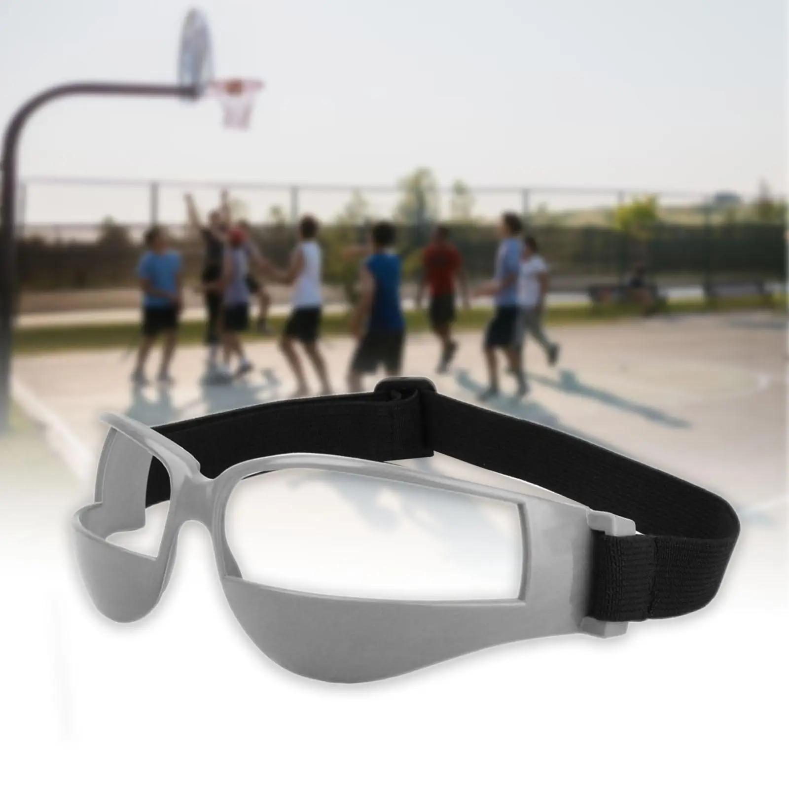 Professional Basketball Goggles Dribbling Specs Anti Fog Shock Collision Safety Eyewear for Racketball Tennis Men Youth Kids