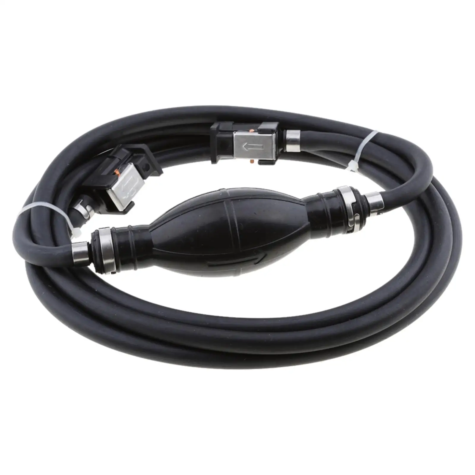 Fuel Line Assembly for Marine Outboard, Hose Line with Bulb for