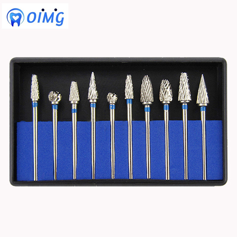 Best of 10Pcs Dental Tungsten Carbide Burs Kits Tungsten Dental Milling Cutters Tungsten Steel Grinding Head Lab Burrs Tooth Drill Reviews & Tips