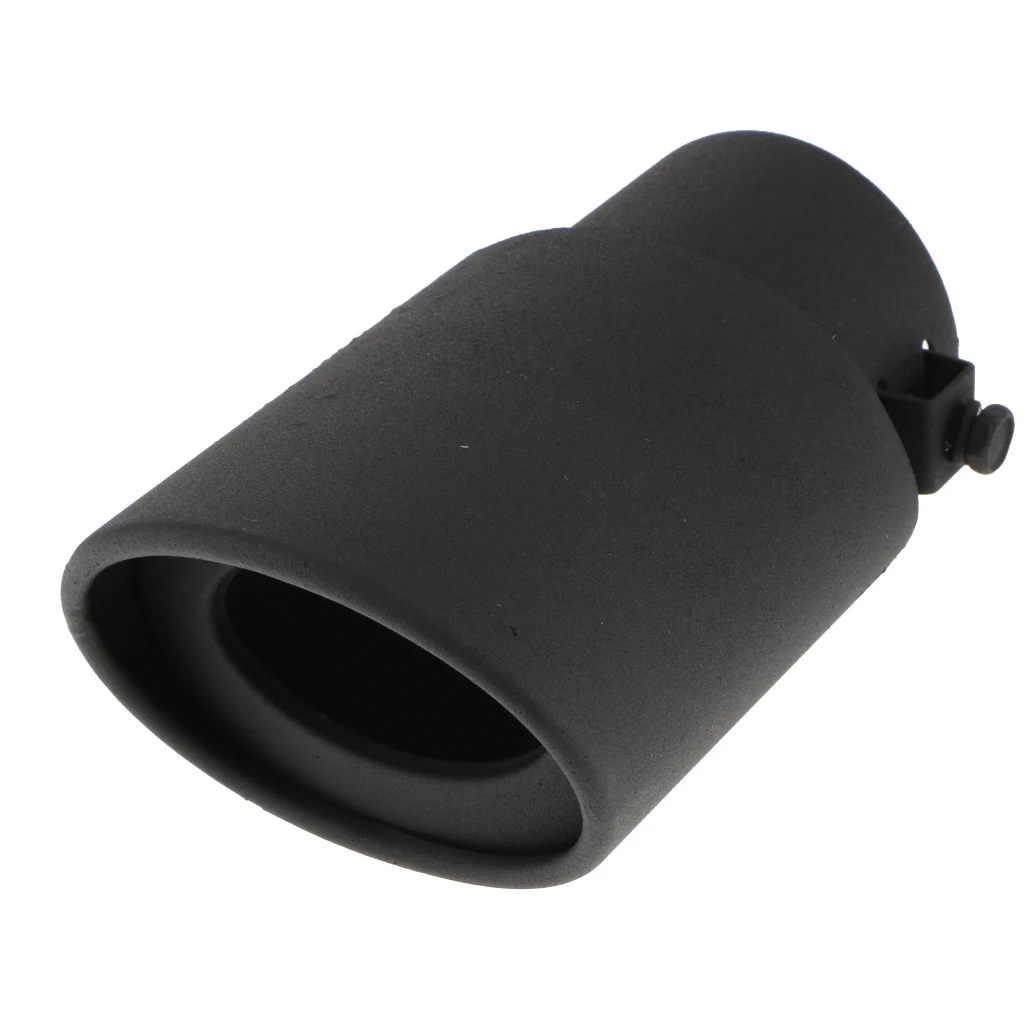 Car Truck Auto Universal Round Stainless Steel Muffler Tail  