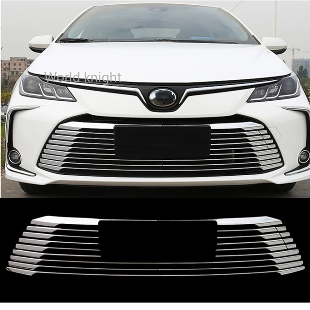 for Toyota Corolla Altis 2019 2020 2021 Chrome Front Bumper Grille