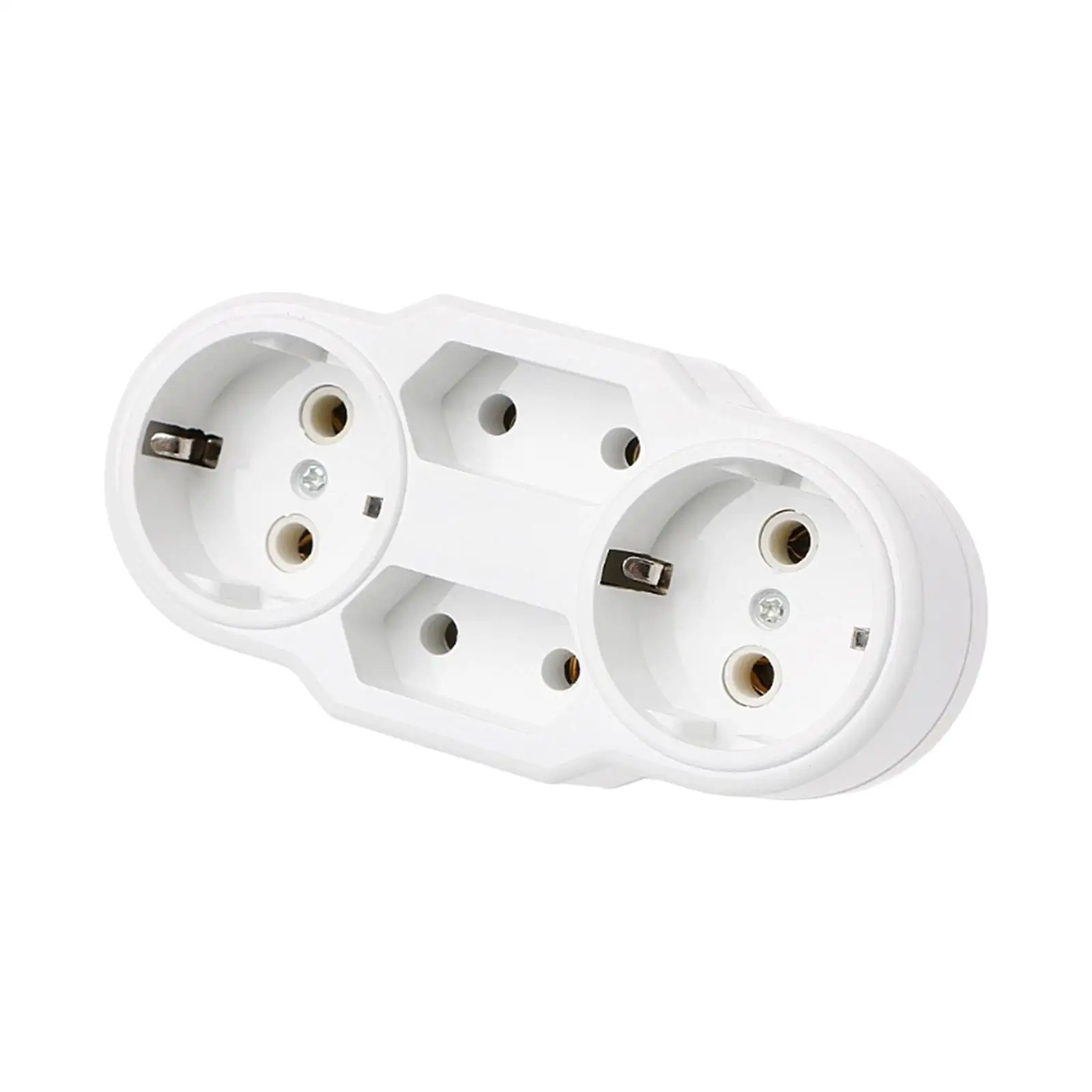 1 to 4 Way Russia Multiple Conversion Socket Plug Adapter Lightweight Converter Socket Compect Portable for travel Home