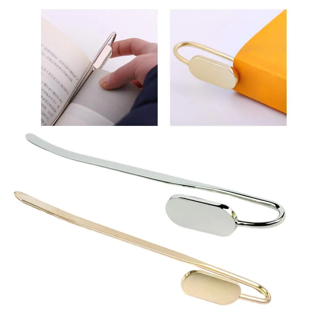 Retro Style Metal Bookmarks Craft Supplies Cute Gift for Reader Handmade Classical Hook Book Page Markers for Reading Teacher