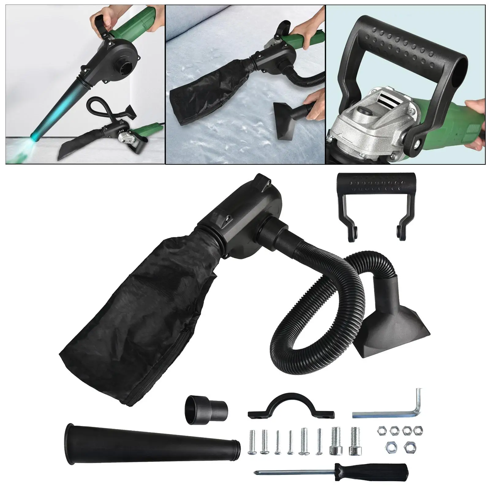 Blower Suction Converter Set Househld for Cleaning Dust, Hairs, Crumbs
