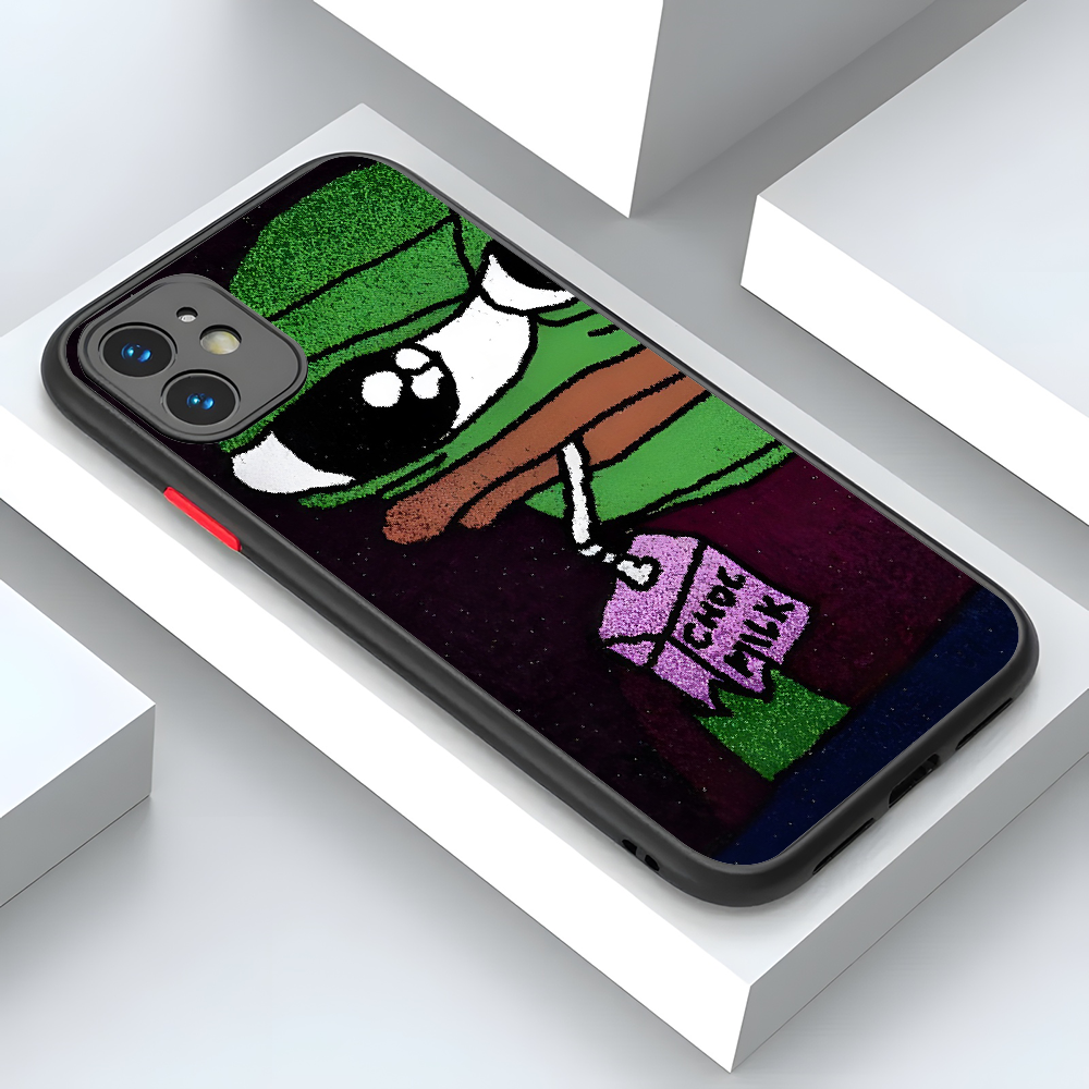 Чехол для телефона с забавной грустной лягушкой Pepe Meme для IPhone 15 14  13 Pro Max 12 Mini 11 6S 7 8 Plus XS X XR матовый чехол | AliExpress