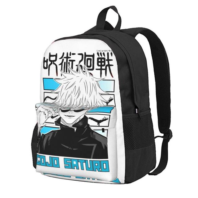 Anime Gojo Satoru Backpack Women Adventures Sukuna Manga Big Backpacks  Polyester Kawaii School Bags Trekking Colorful Rucksack - AliExpress