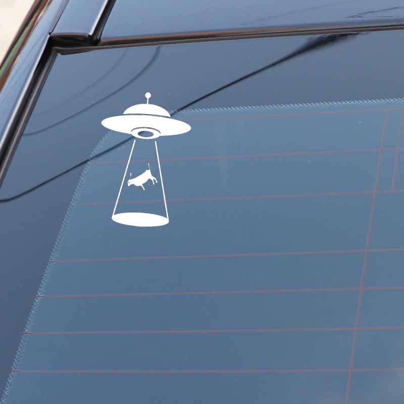 Auto Aufkleber Alien Raumschiff Aufkleber Dekoration Außen Teile Caravan Zubehör Fahrzeug Liefert Produkte Stilvolle, Decals PVC – Detail 3