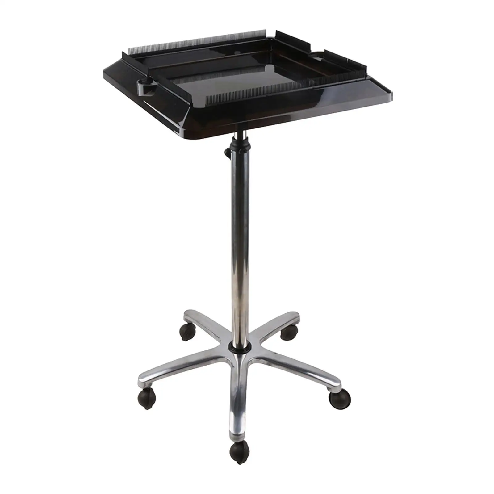 Rolling Hair Salon Tray Cart Removable for Hairstylist  Holder Stand