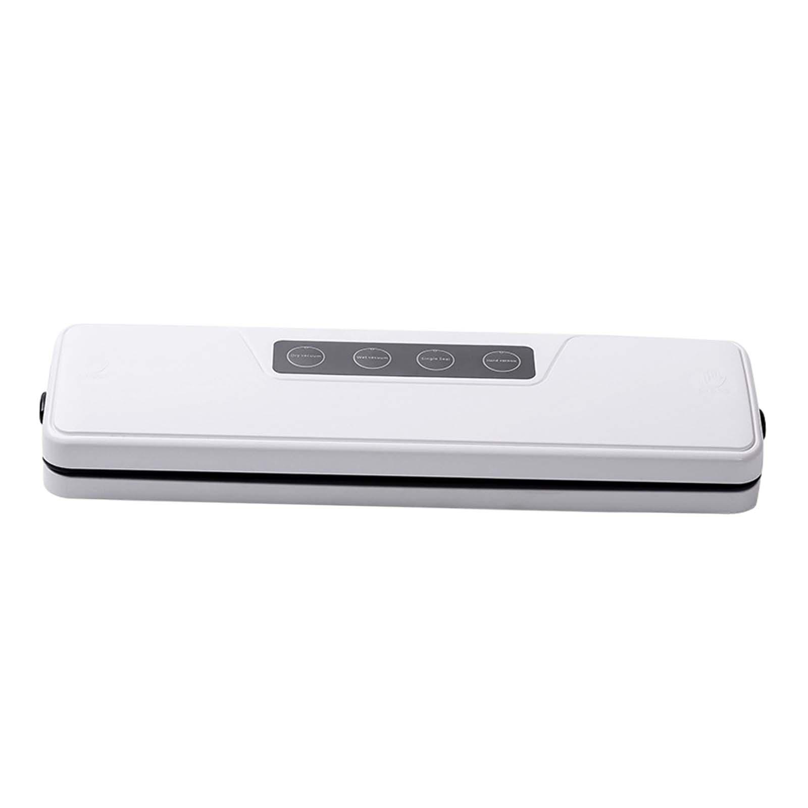 Packaging Sealer with 10 Bags Food Preservation Portable Lightweight Food Vacuum Sealer for Bread Fruits Vegetables Meat Seafood