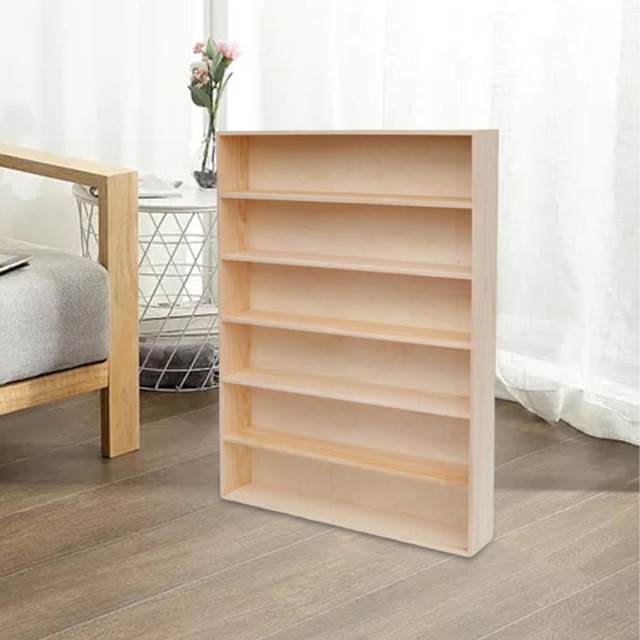 Storage Display outlets Wooden Stand Simple Deco