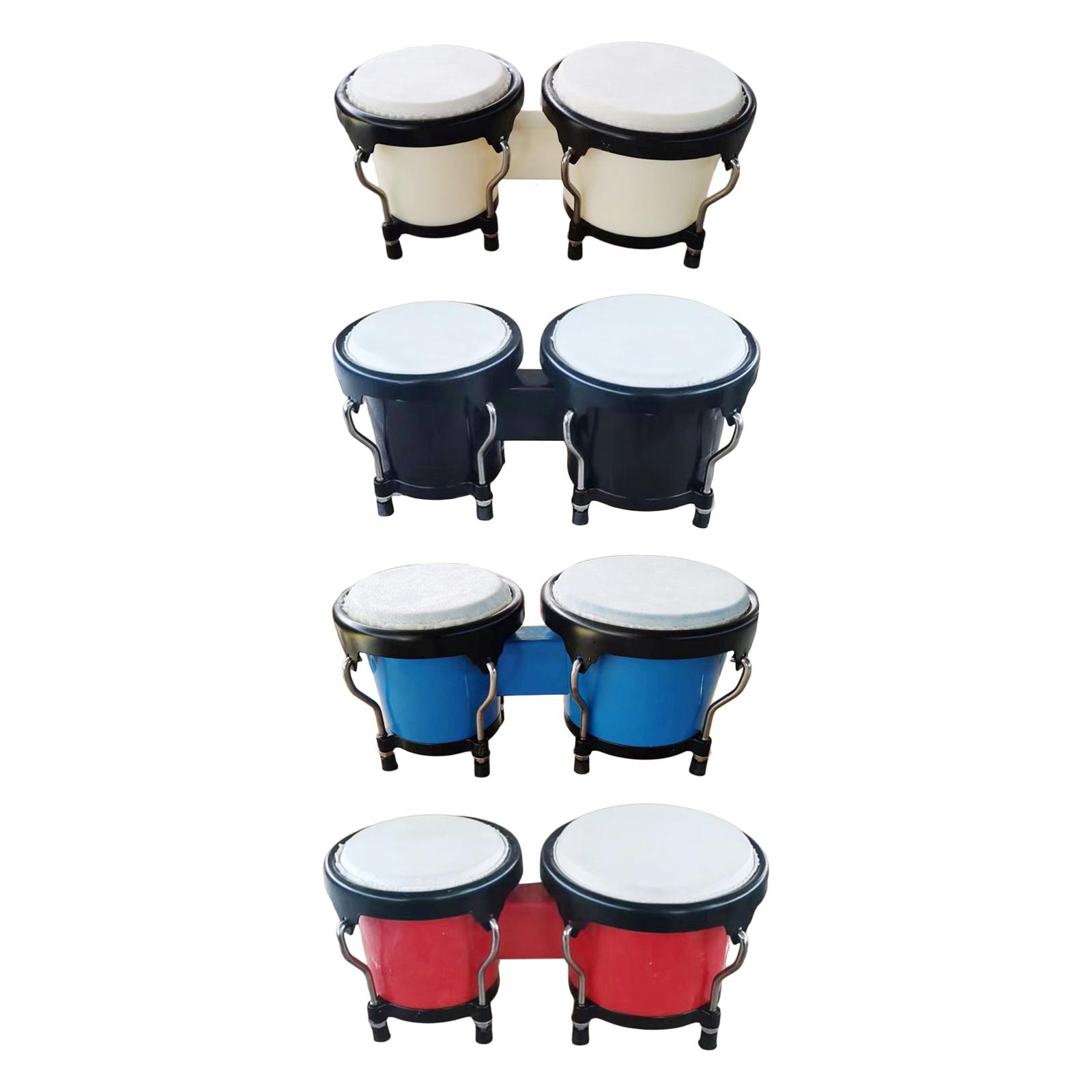 Drum Percussion Instruments Bongo Drum Set for Gifts Adults Beginners