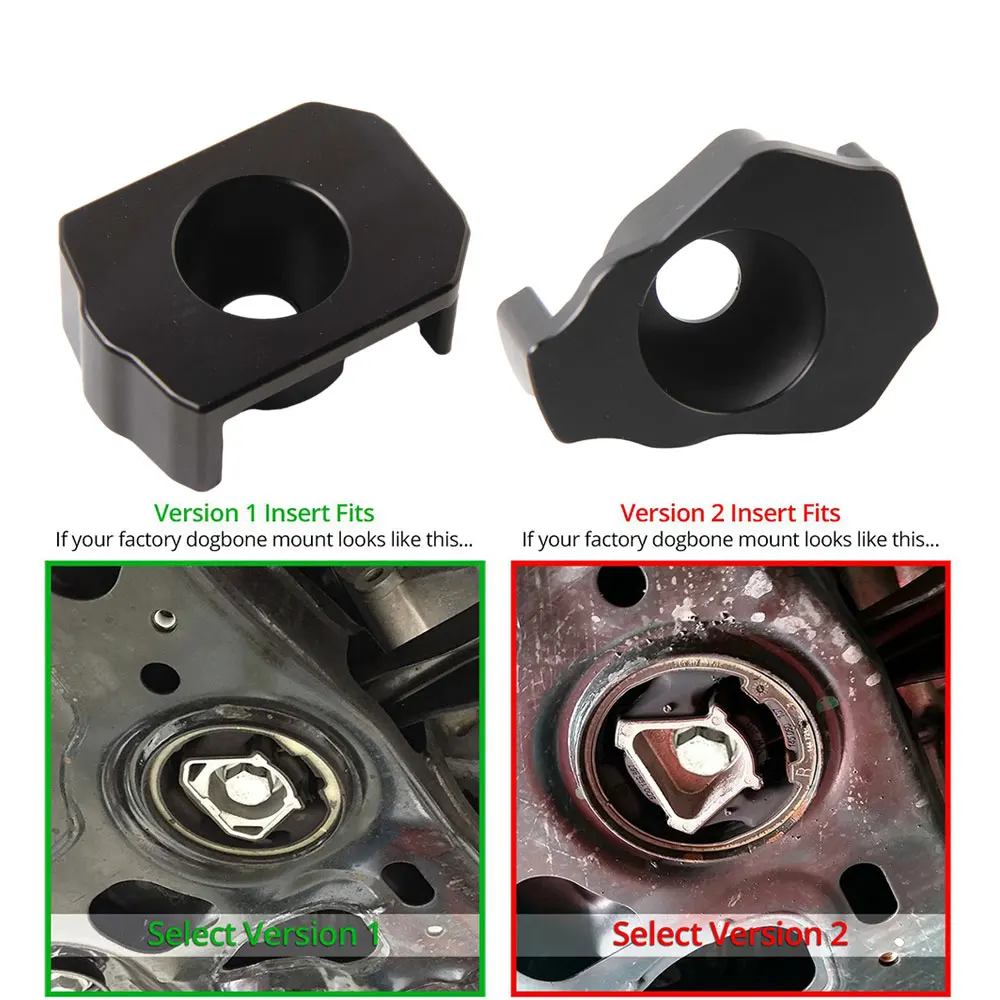 Billet Aluminium MQB Dogbone Mount Einsatz MKVII Für Volkswagen Golf/GTI/R, 8V Für Audi A3 S3 RS3 MKIII FÜR AUDI TT TTS TTRS – Detail 1