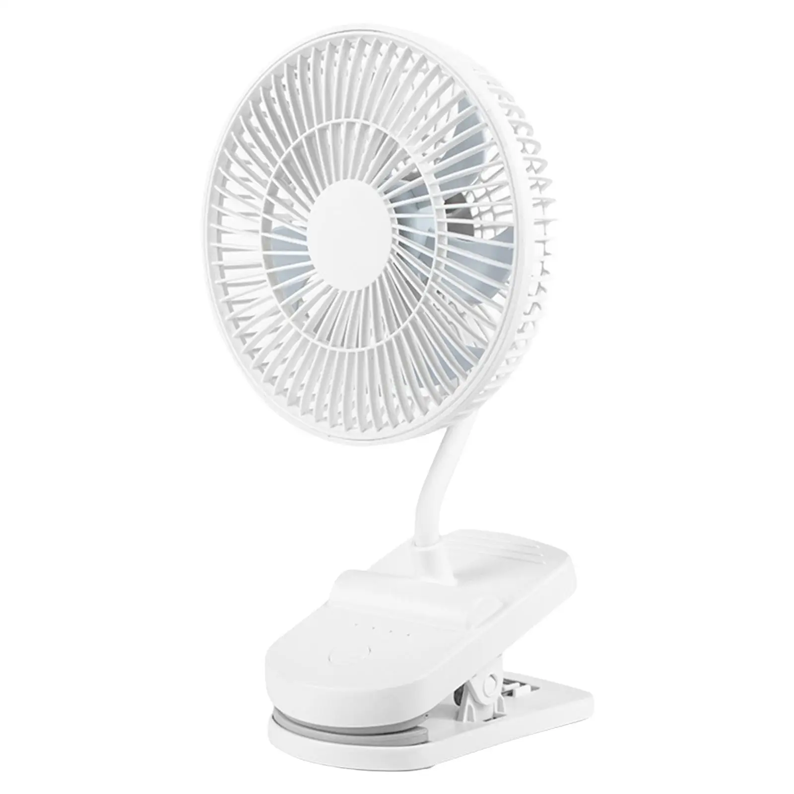 Desk Mini USB Fan Clip-on Portable Table Fan for Office Bedroom Strong Wind Quiet Cooler Four Gears Adjustable