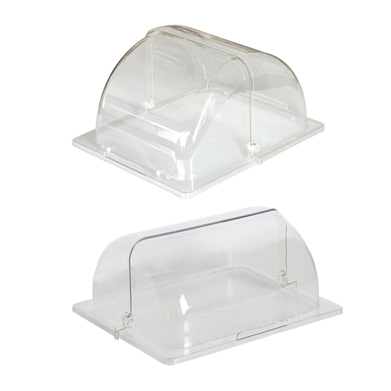 Description Picture 2 of itemFood Cover Baking Accessories PC Plastic Snack Display Cover Rectangle Food Tent for Showcase Home Countertop Exhibition Cheese