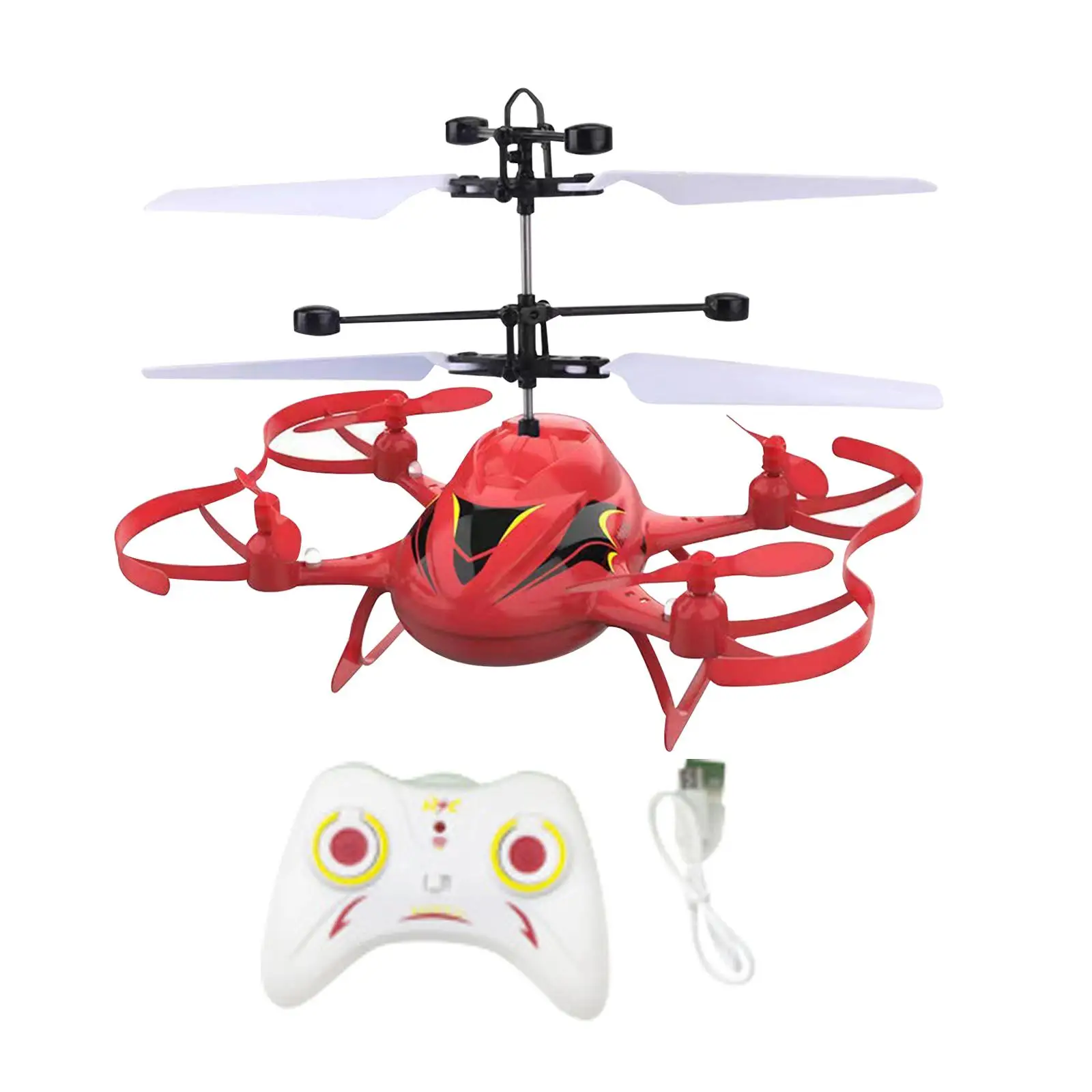 RC Induction Helicopter Toy Remote  Resistant USB Educational