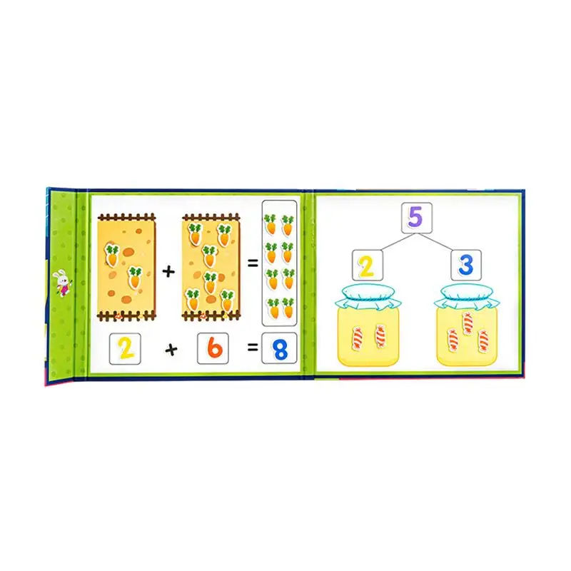Montessori Numbers Decomposition Math Toys Teaching Aids Interactive Wood Number Learning Counting for Game Role play