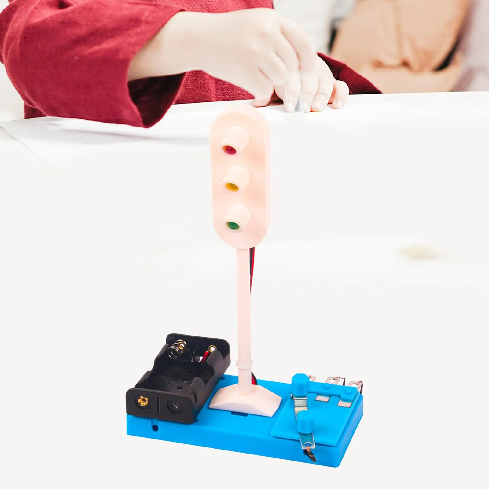 Traffic Light Toy Students Assembly Set Simple Circuit Physics Study Electronic Assembly Toy Educational Toy Traffic Light Model Traffic Light Toy Students Assembly Set Simple Circuit Physics Study Electronic Assembly Toy Educational Toy Traffic Light Model