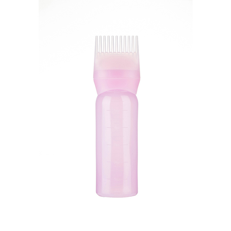 Description Picture 6 of item150ml Multicolor Plastic Hair Dye Refillable Bottle Applicator Comb Dispensing Salon Hair Coloring Hairdressing Styling Tool