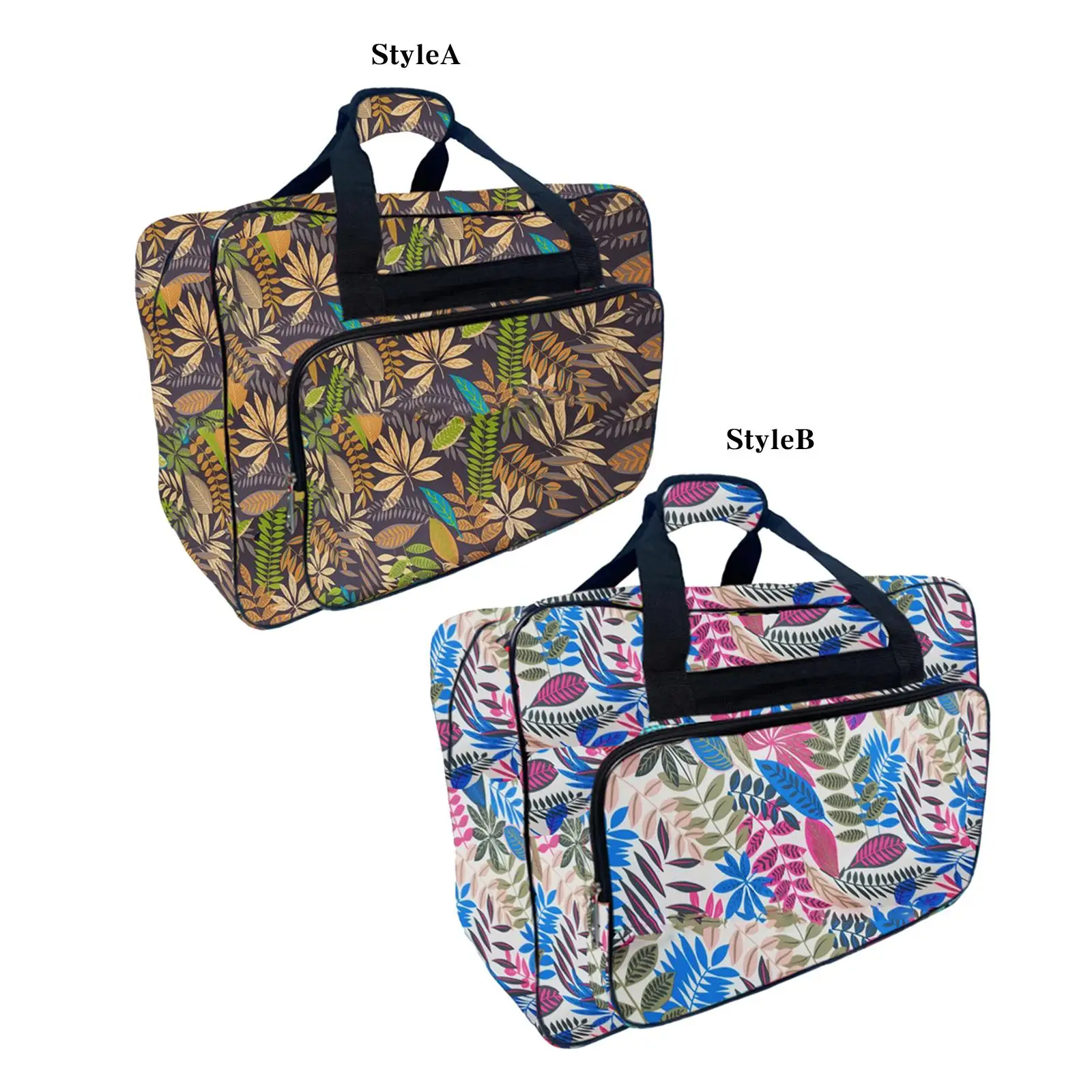 Universal Sewing Machine bag Pockets with Pockets with Padding Pad Handbag Tote Carrier for Standard Sewer
