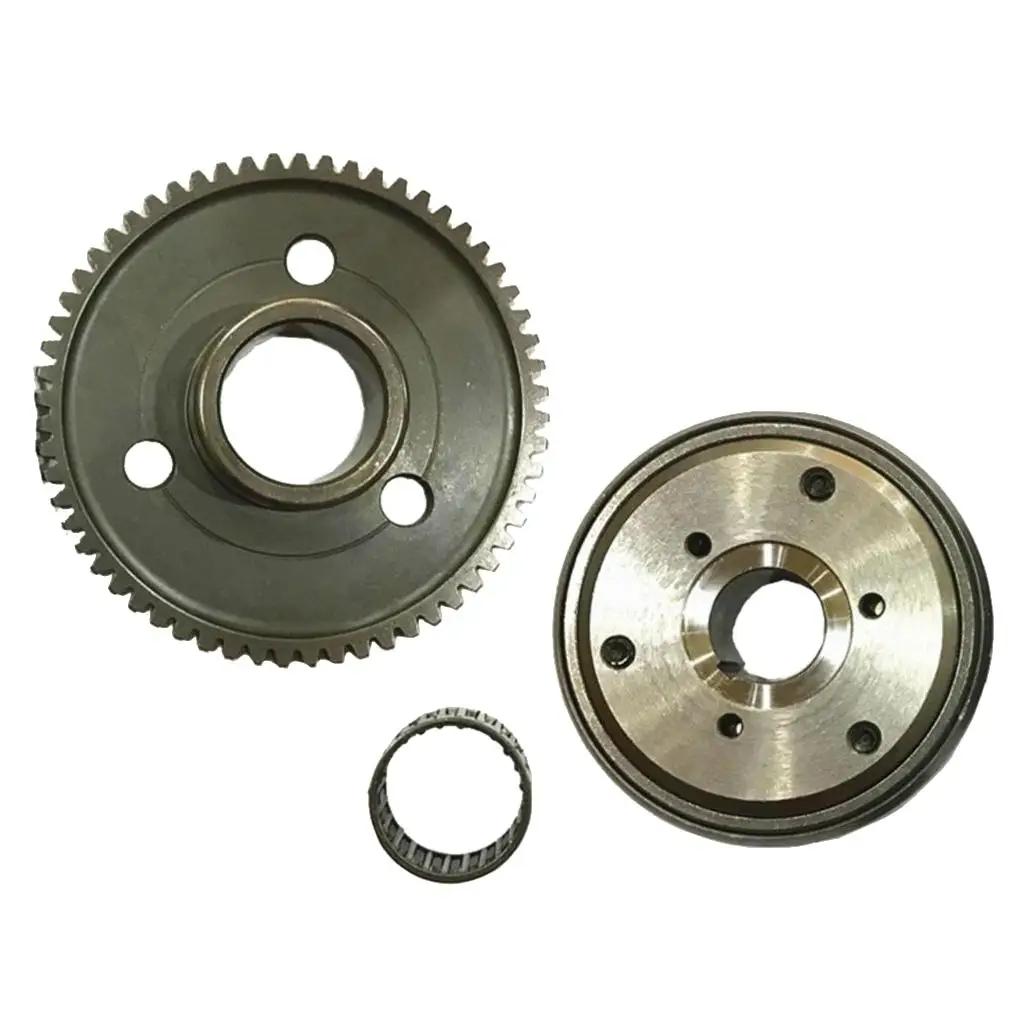 1 Set Motorcycle Starter Clutch Replacement Starter Clutch -way Gear for GY6