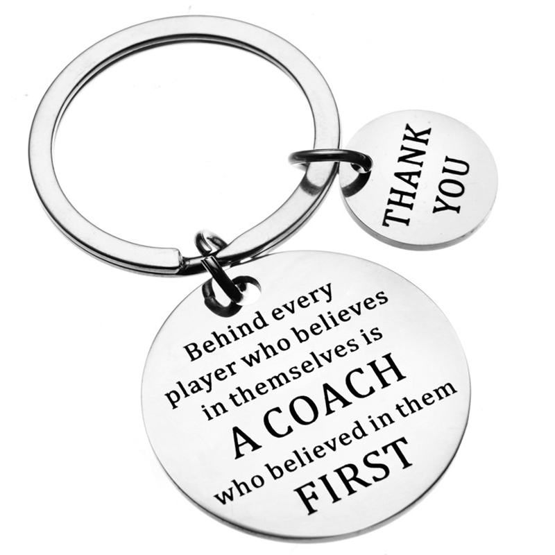 Trainer Schlüsselring Coach Geschenke Team Geschenk Coach Wertschätzung Danke Geschenk für Fußball Coach Ende der Saison Coach Team Mom geschenk – Detail 2