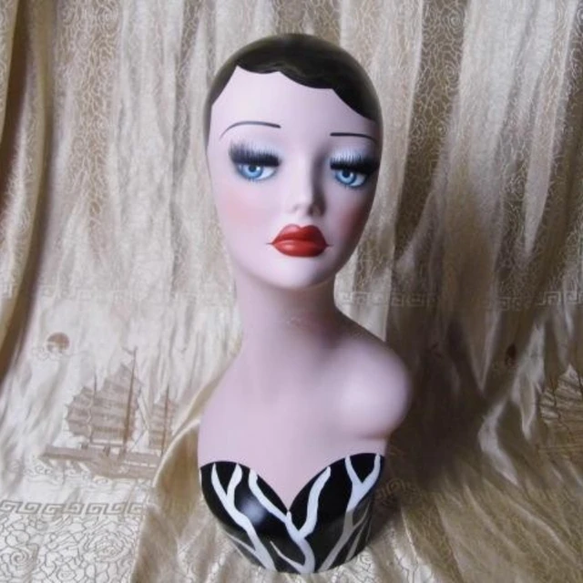 Female Wig Head Mannequin Multipurpose Manikin for Hats Earrings Wigs  Making - AliExpress