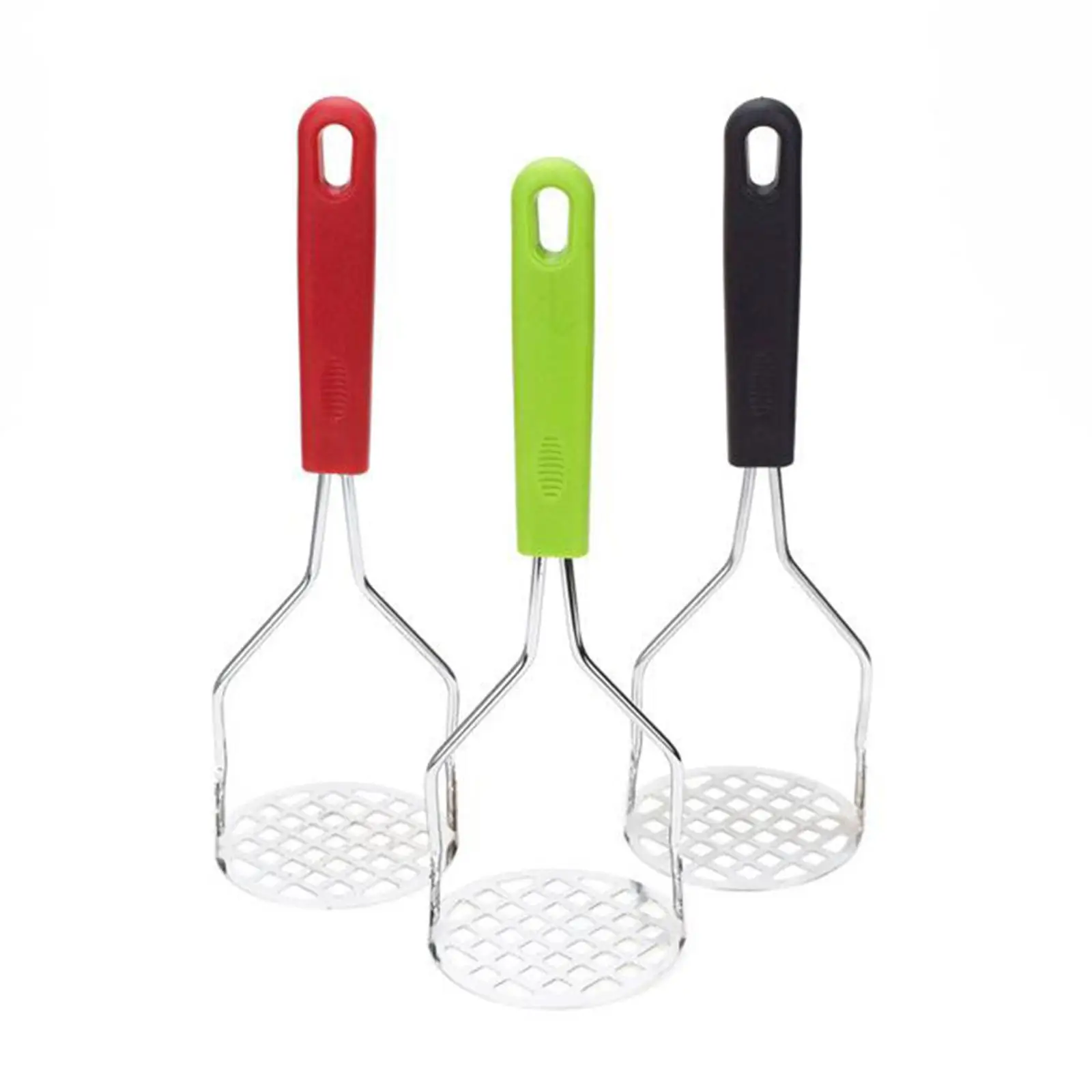 Potato Masher Stainless  Non- Handle Perfect for Bean, Vegetable, Fruits, 