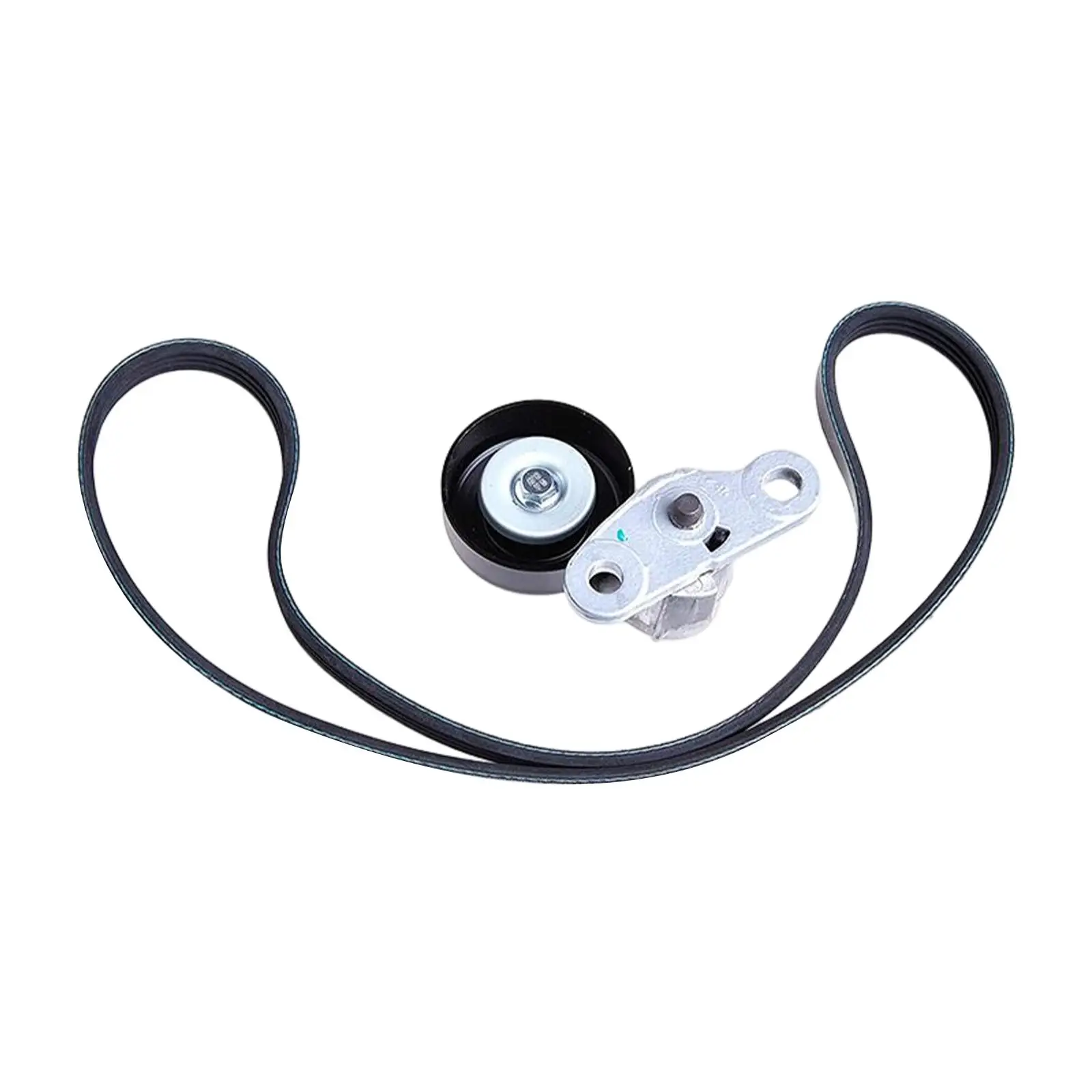 Complete Serpentine Belt Drive Component Kit Replace Part for Cadillac Escalade 2002-2008 Accessories Stable Performance