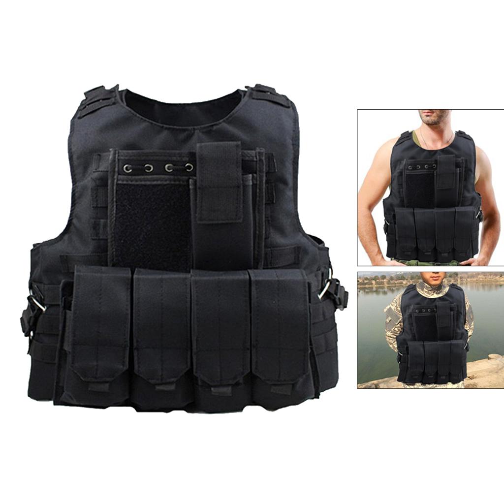   MOLLE Protective Waistcoat w/ Detachable Pouches