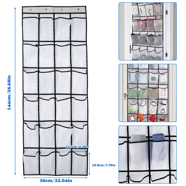 Organizador Colgante Multiusos Zapatos 24 Bolsillos 312023 – mujer