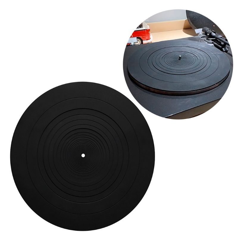 Title 5, Record Mat Turntable Platter Mat Rubber Silicon...