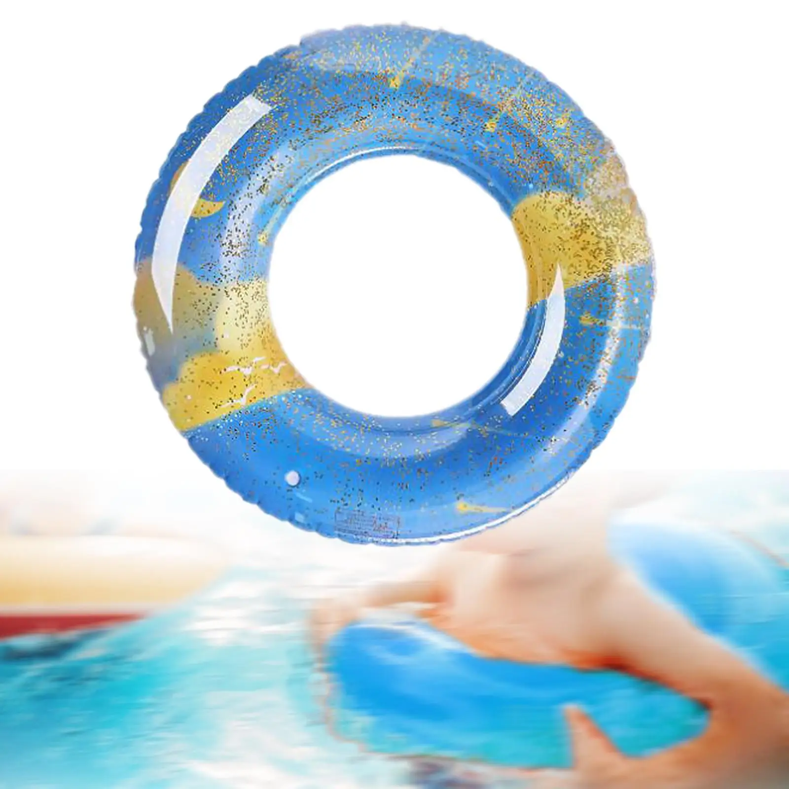 Pool Floats Swim Tube Swimming Pool Beach Inflatable Swimming Rings for Kids