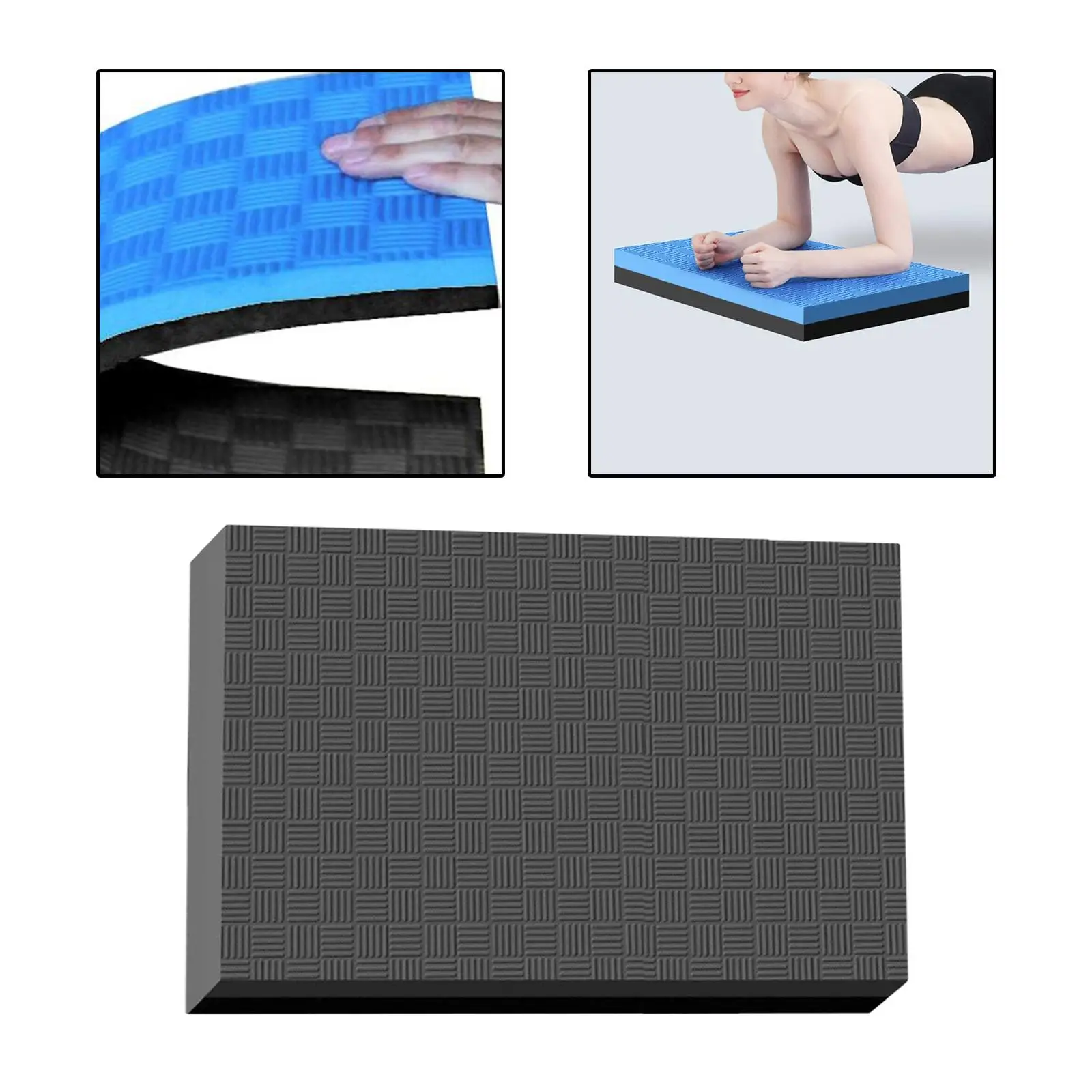 Yoga Mat Chair Cushion Fitness Trainer Thick EVA Nonslip Balance Pads Knee Ankle Cushion for Kid Travel Indoor Seniors Balancing