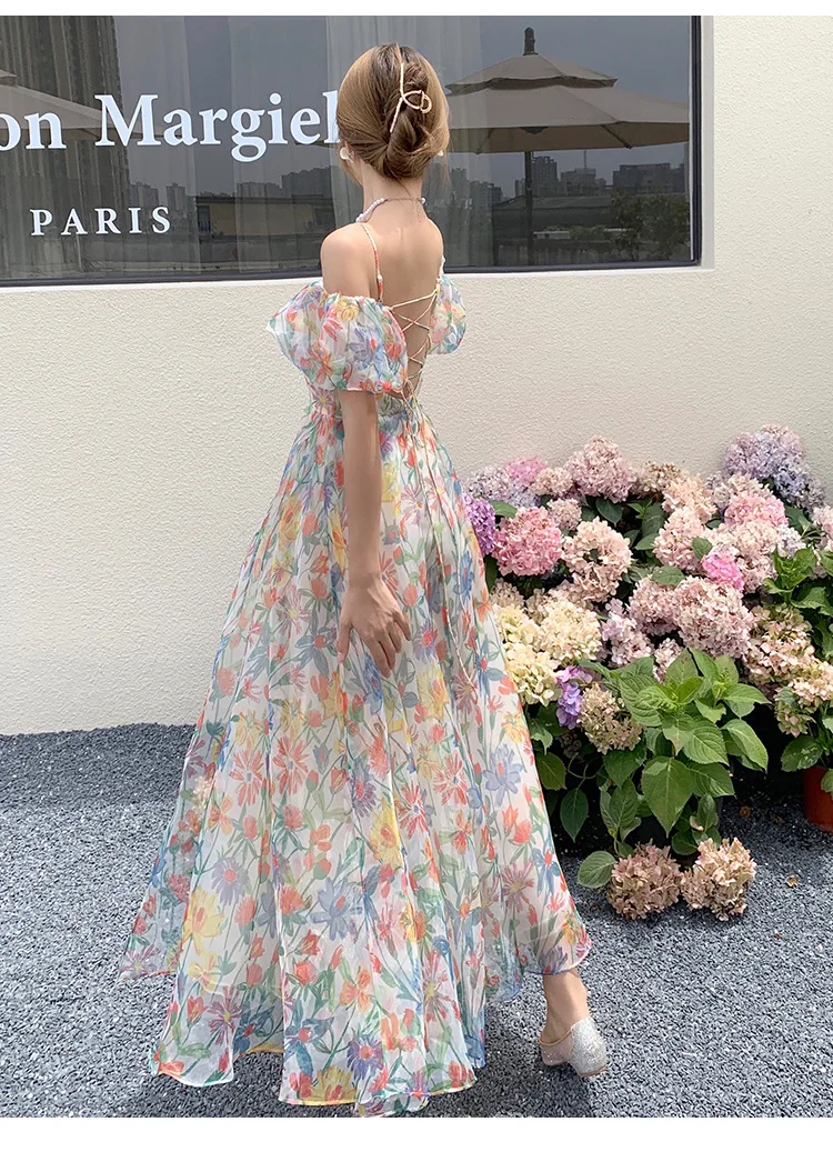 Aedmgh sexy strapless puff piedurknēm kāzu kleitas 2022 romantiska