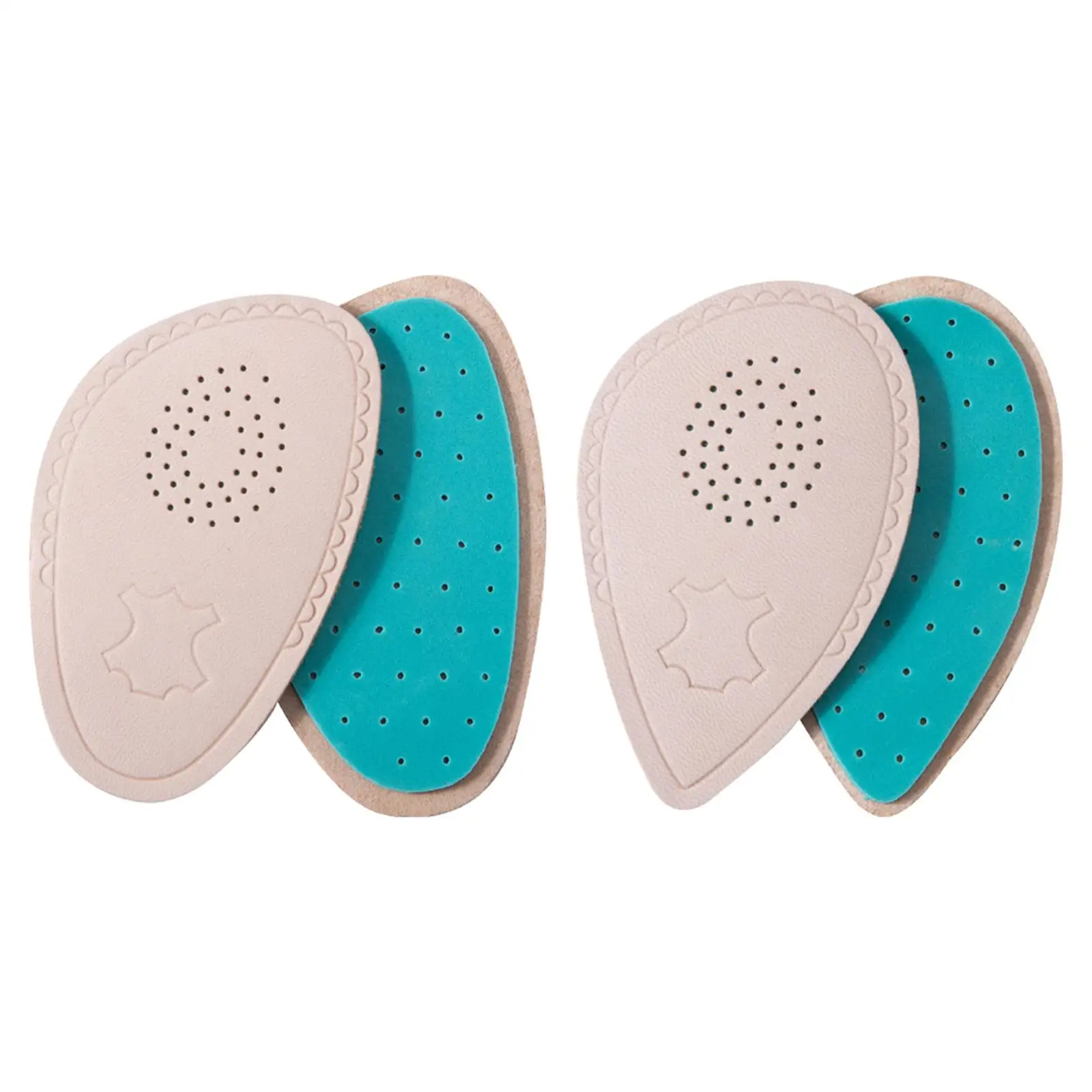 2 Pieces Metatarsal Pads, High  Inserts Comfortable Non , Breathable, Soft Absorb Sweat, Relieve  Forefoot Cushion Unisex
