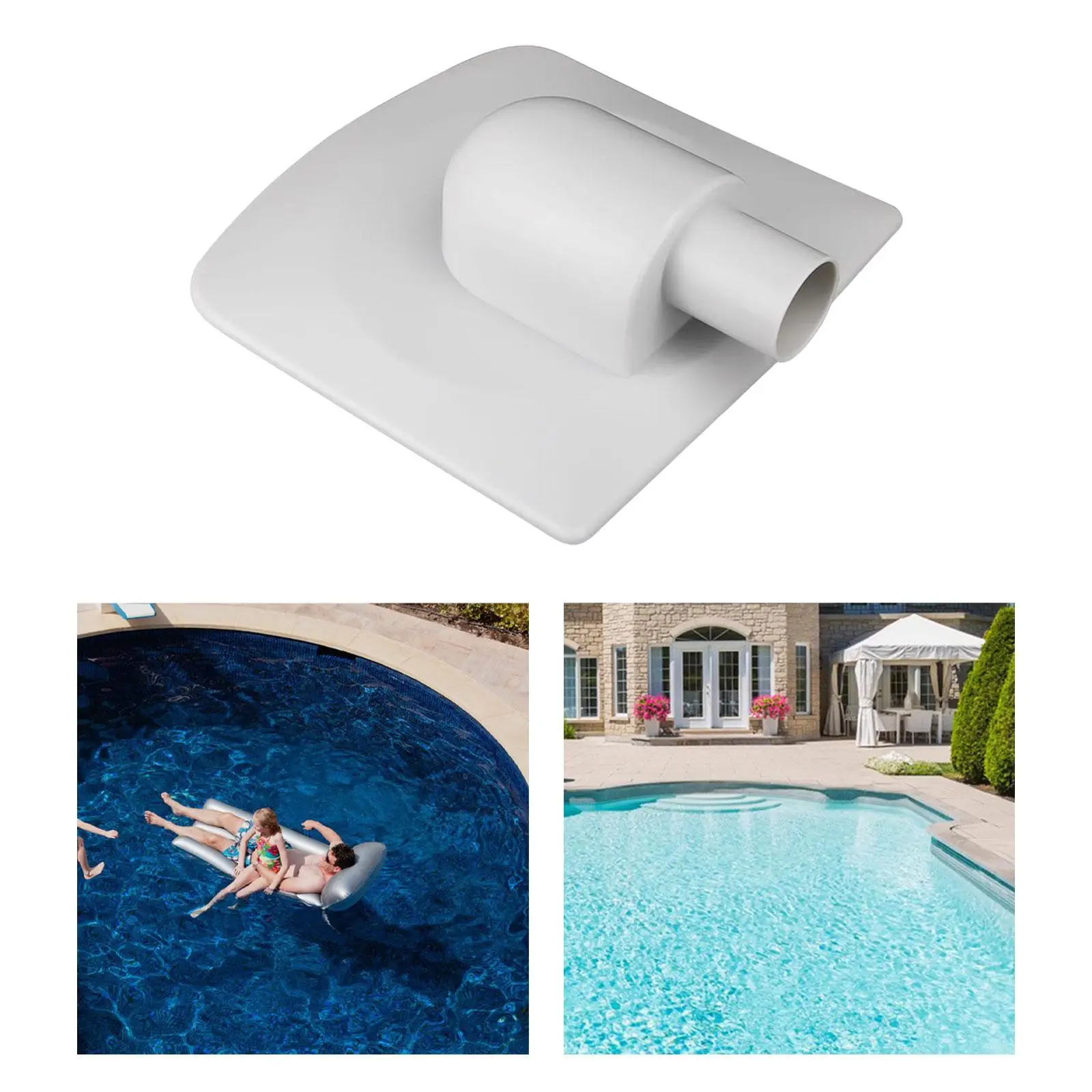 Pool Skimmer Plate Strong Suction Pool Pump Parts Hose Plate for Pond Filter
